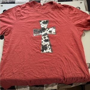 Bella Canvas Red Cross Graphic Tee